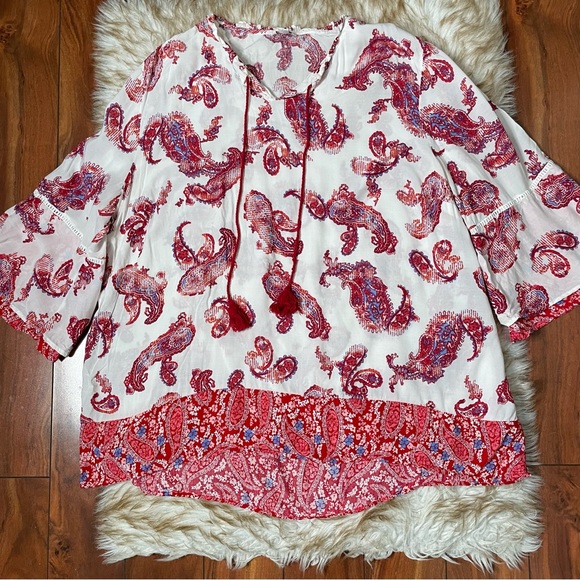 Est. 1946 paisley blouse - Picture 3 of 8
